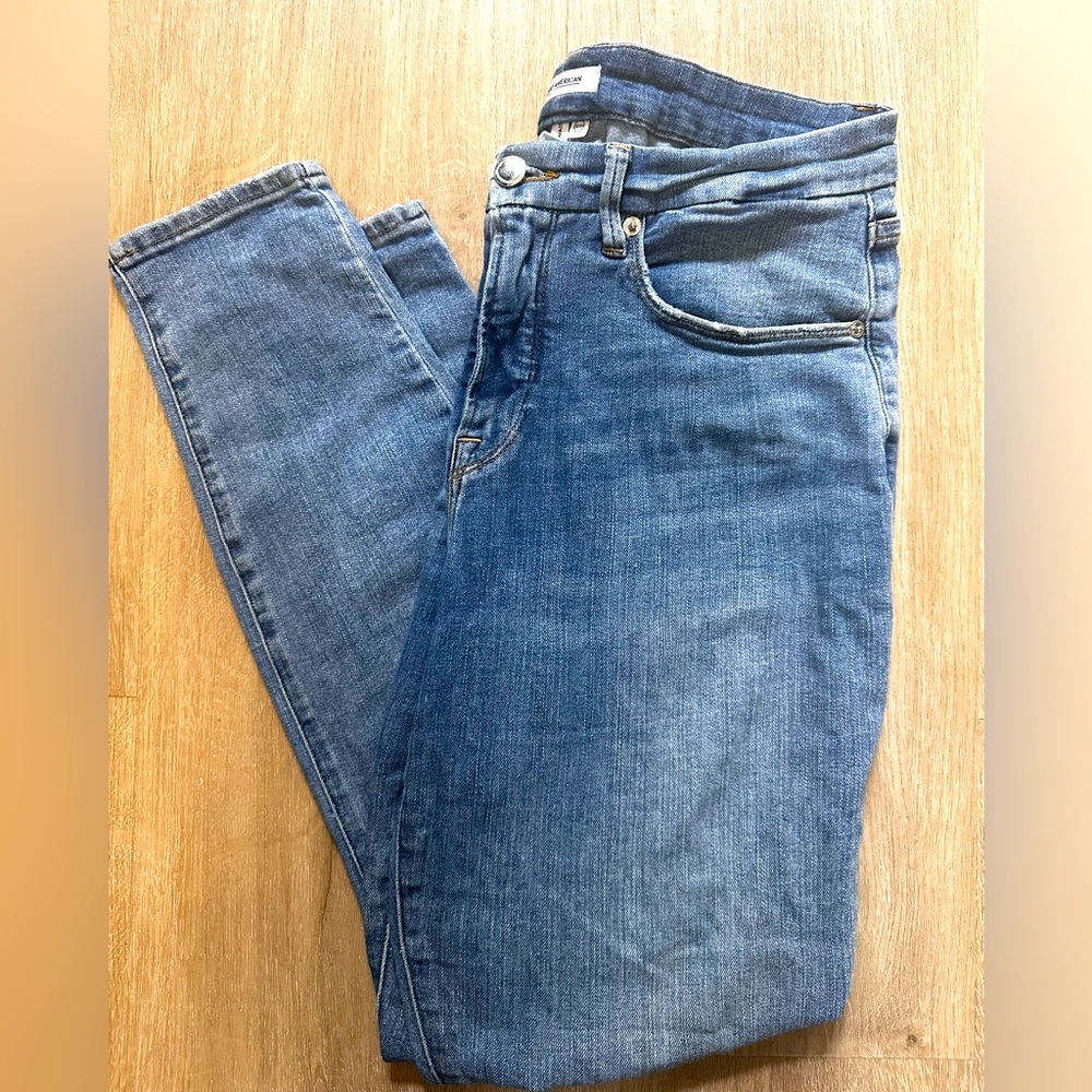 GUC Good American Good Waist Skinny Jeans